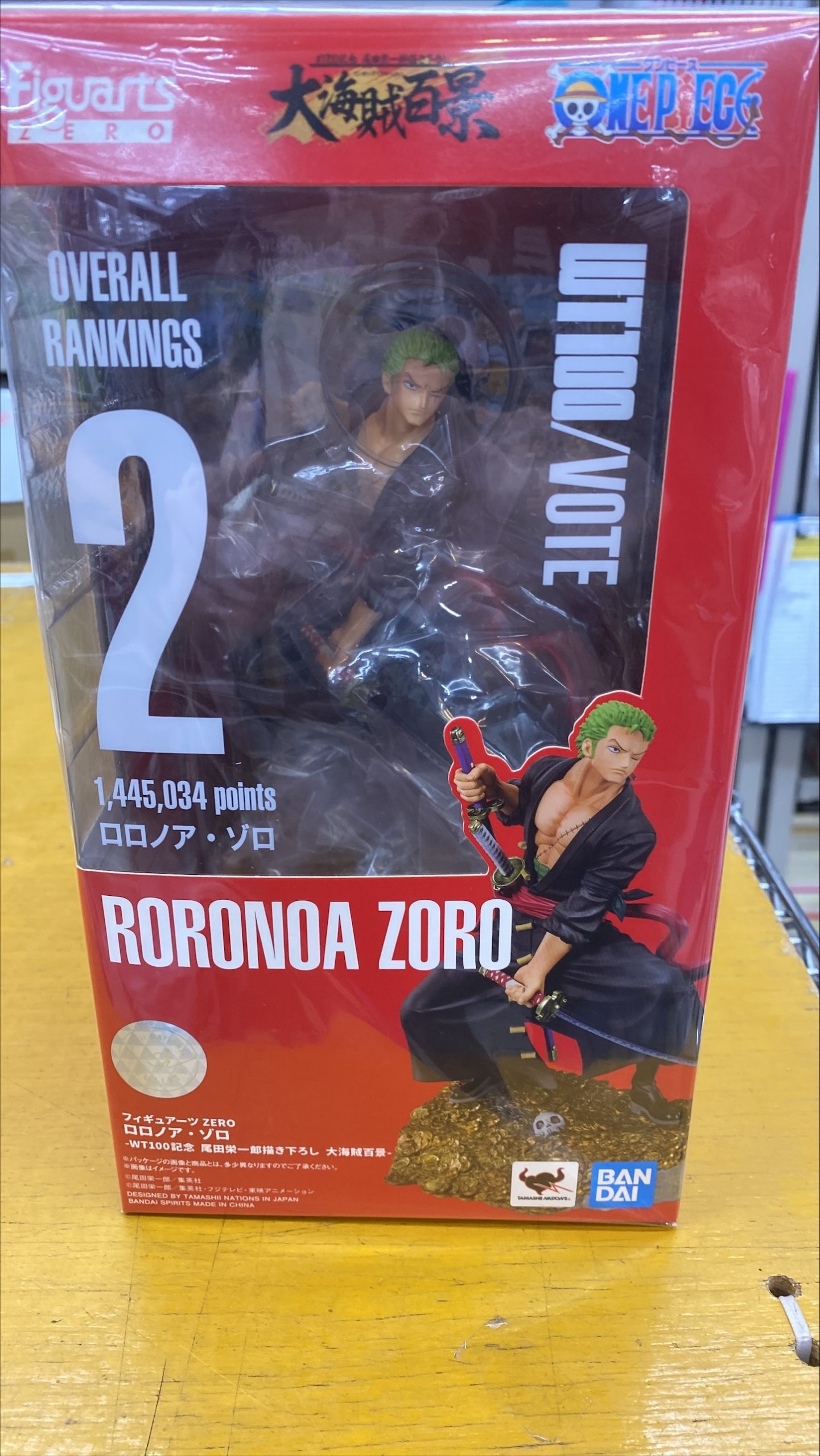 <strong>フィギュアーツZERO ロロノア・ゾロ – WT100記念 尾田栄一郎描き下ろし 大海賊百景</strong>