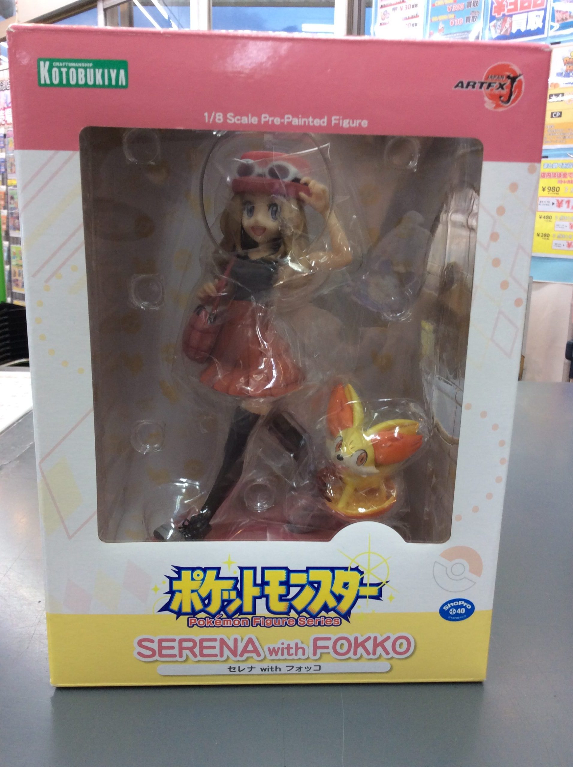 コトブキヤ ARTFX J セレナ with フォッコ ポケモン フィギュア ARTFX 