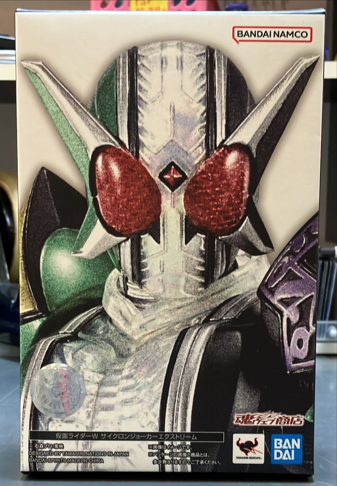 S.H.Figuarts（真骨彫製法） 仮面ライダーW サイクロン - 特撮 