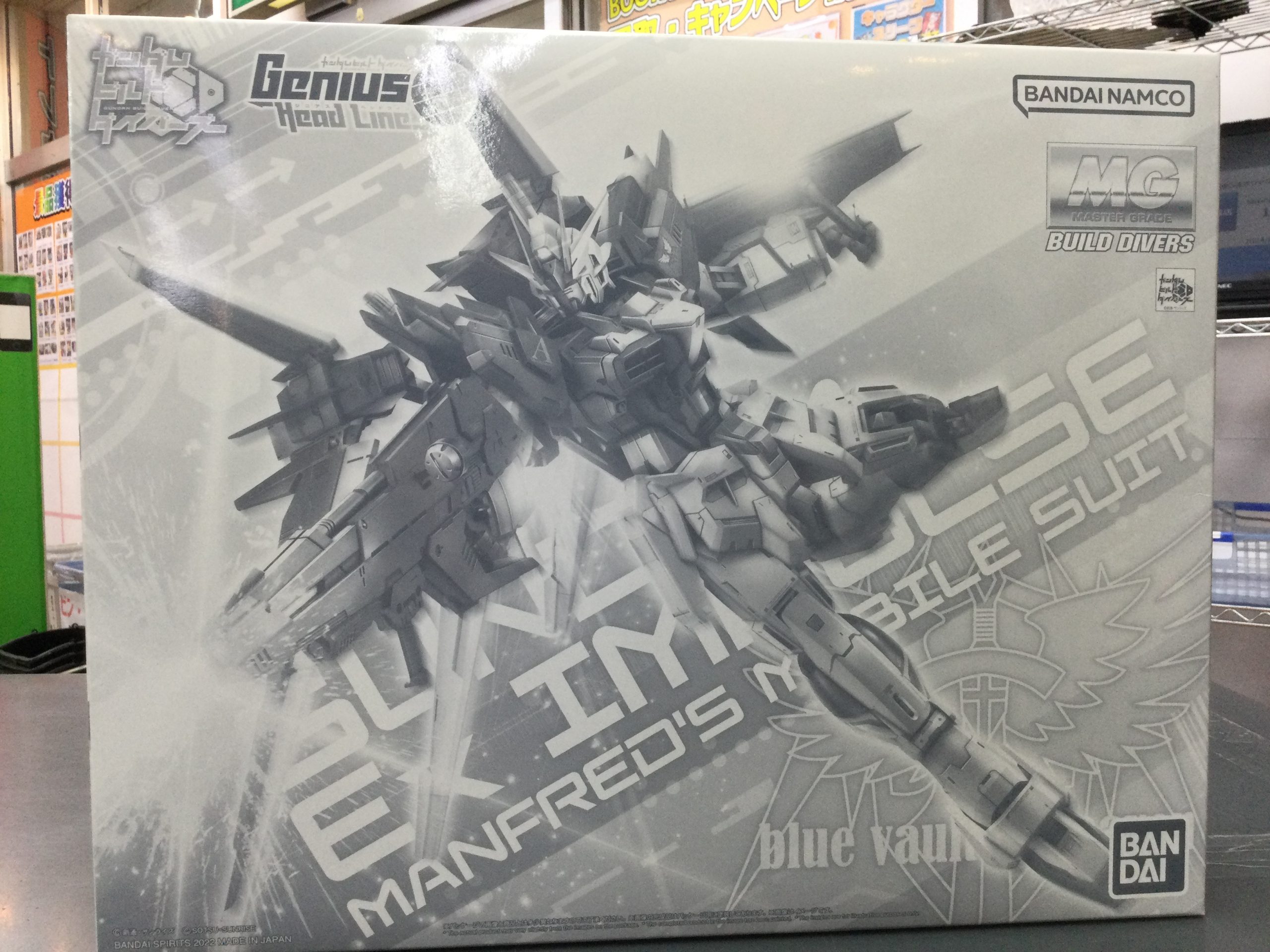 ☆MG 1/100 ガンダムエクスインパルス 塗装完成品☆『ガンダムビルド 