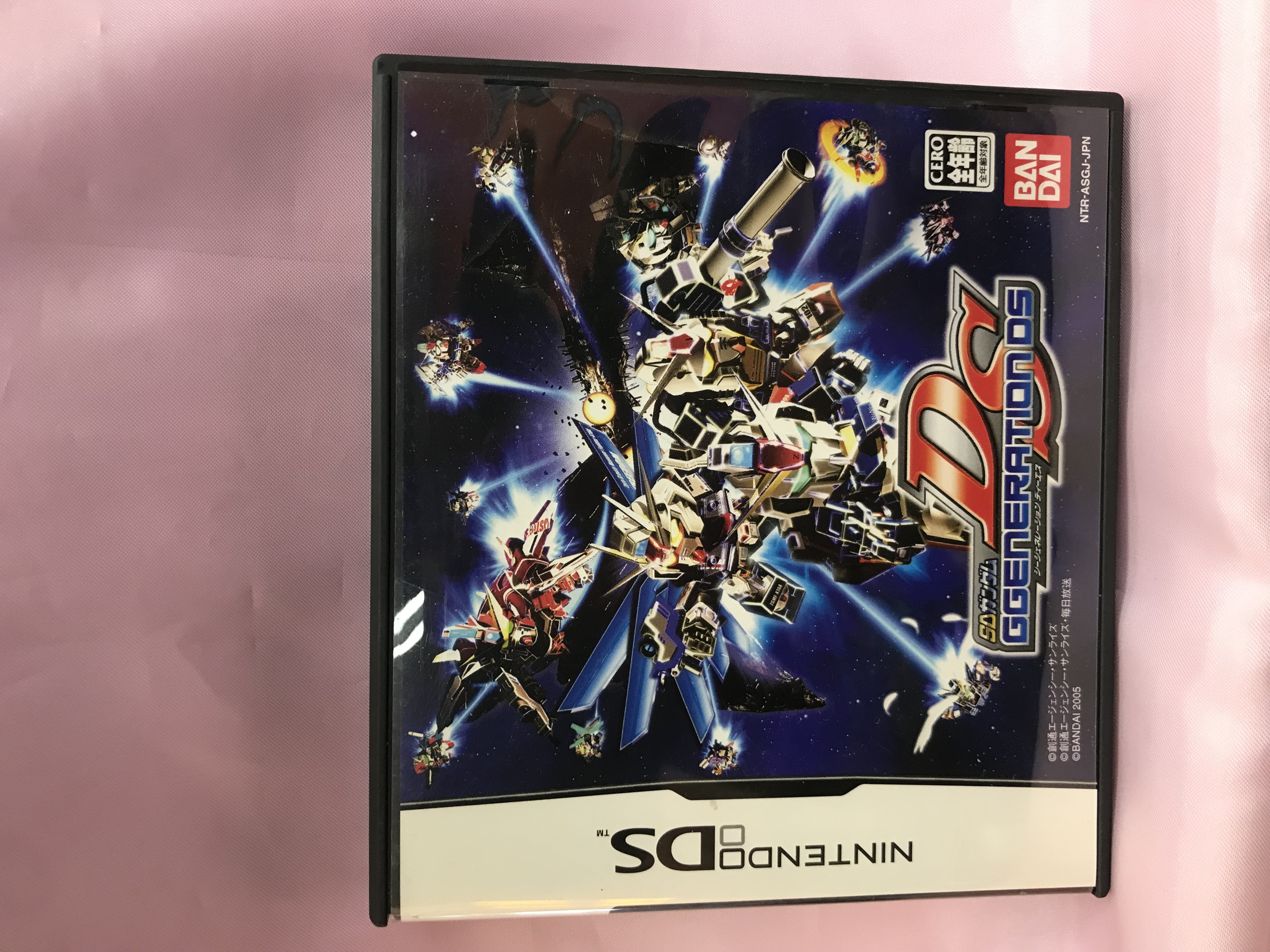 DSソフト　SDガンダムGジェネレーションDS