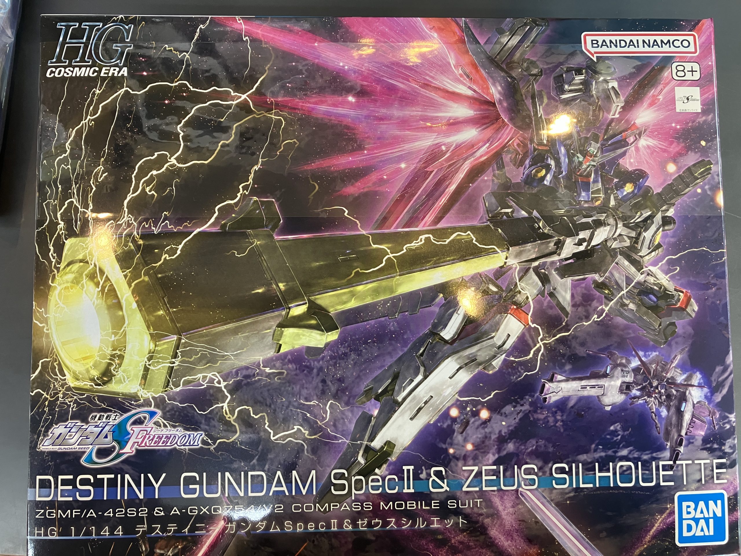 1/144 HG デスティニーガンダムSpecII＆ゼウスシルエット 機動戦士ガンダムSEED FREEDOM