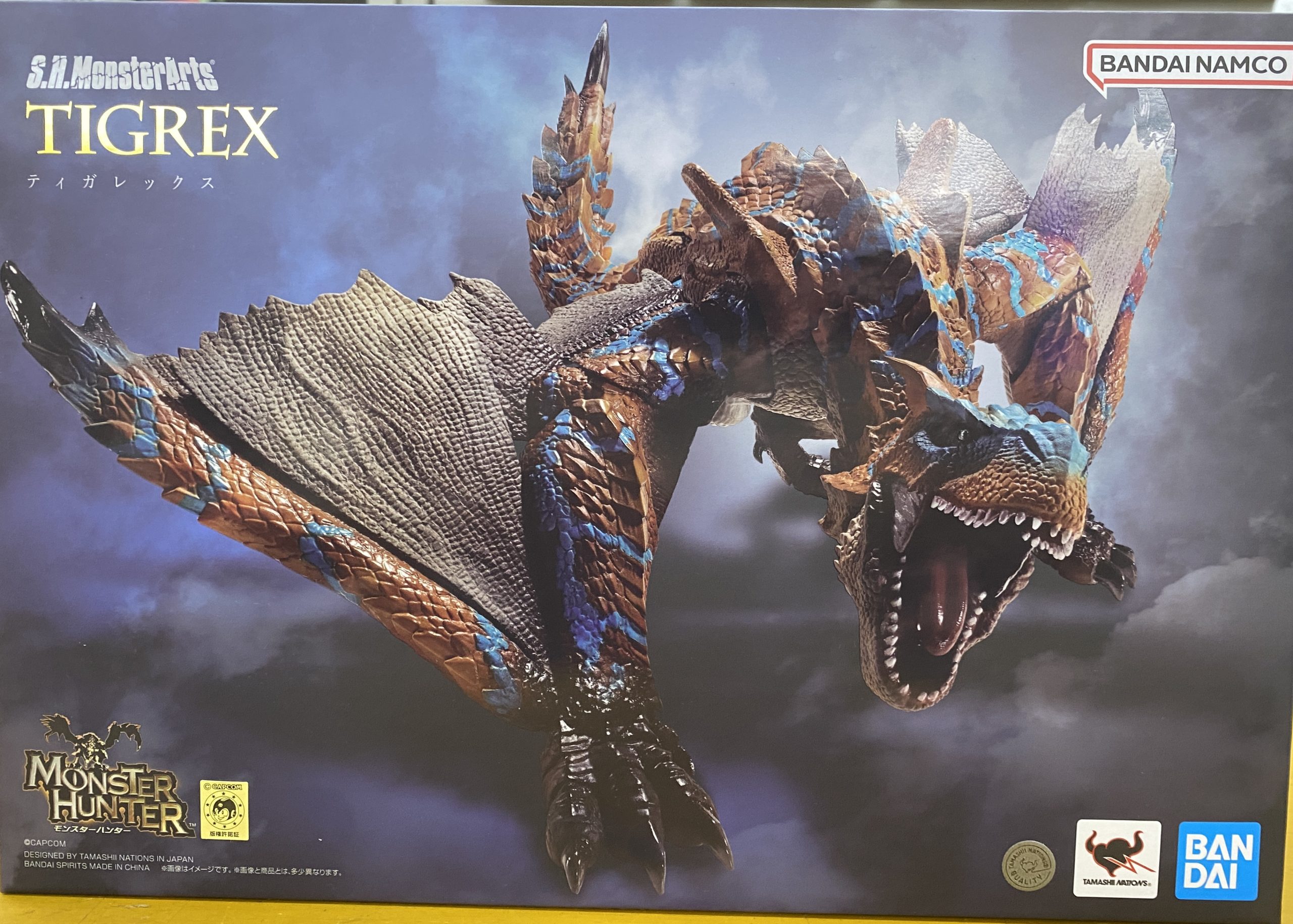 <strong>S.H.MonsterArts ティガレックス 「モンスターハンターライズ」</strong>