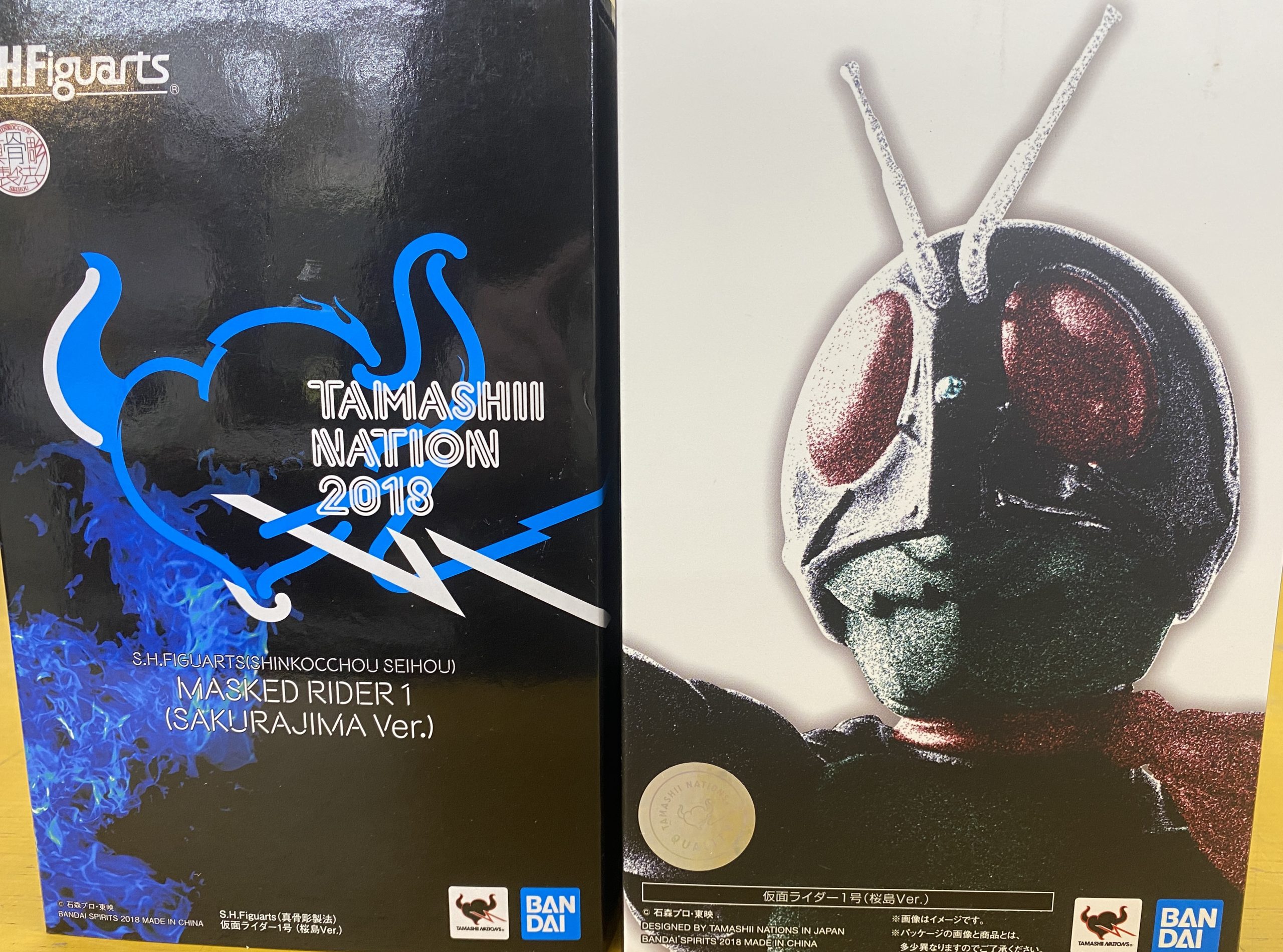 <strong>S.H.Figuarts(真骨彫製法) 仮面ライダー1号(桜島Ver.) 「仮面ライダー」 TAMASHII NATION2018会場限定</strong>