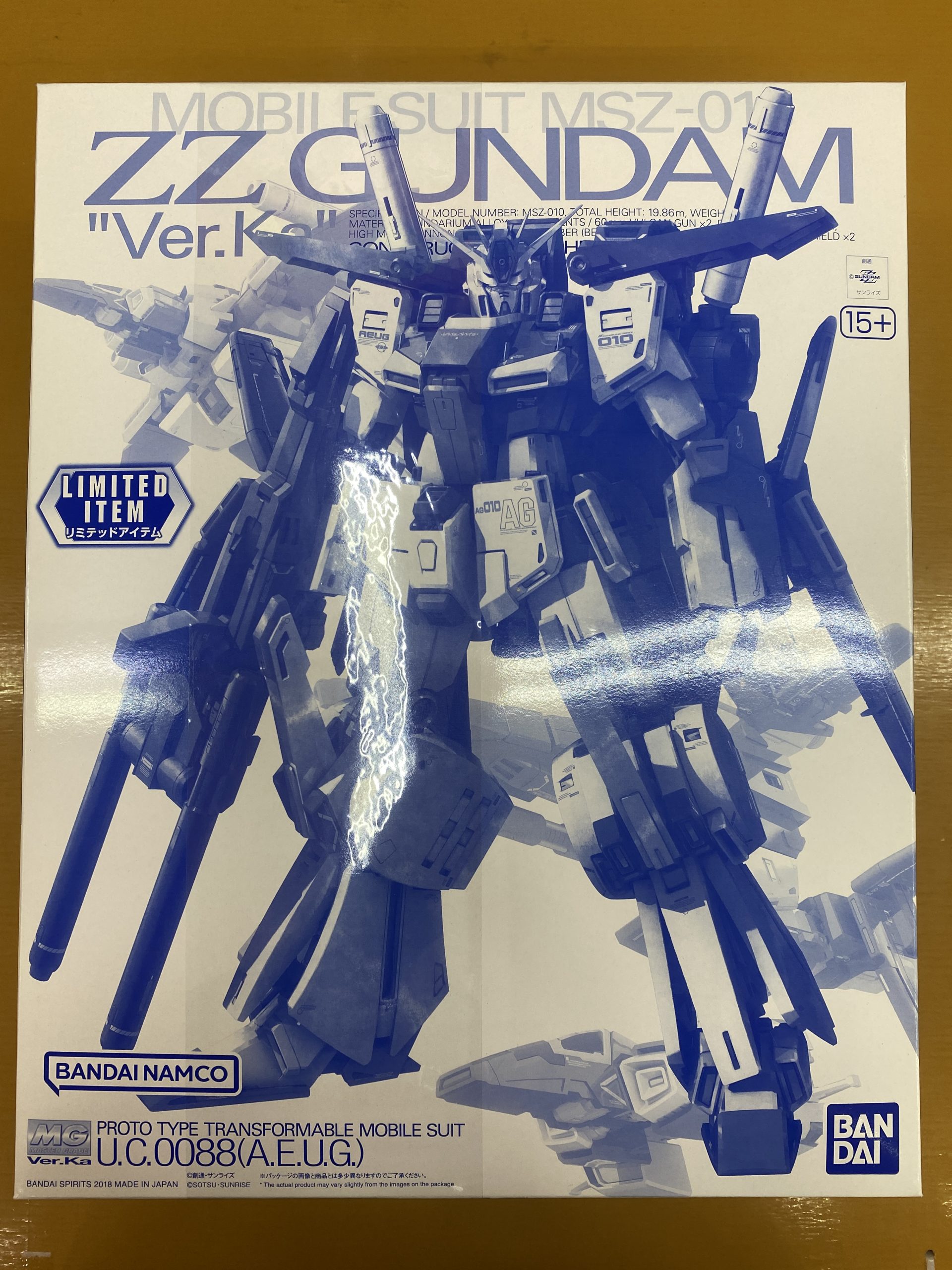  MG ダブルゼータガンダム Ver.Ka クリアカラー