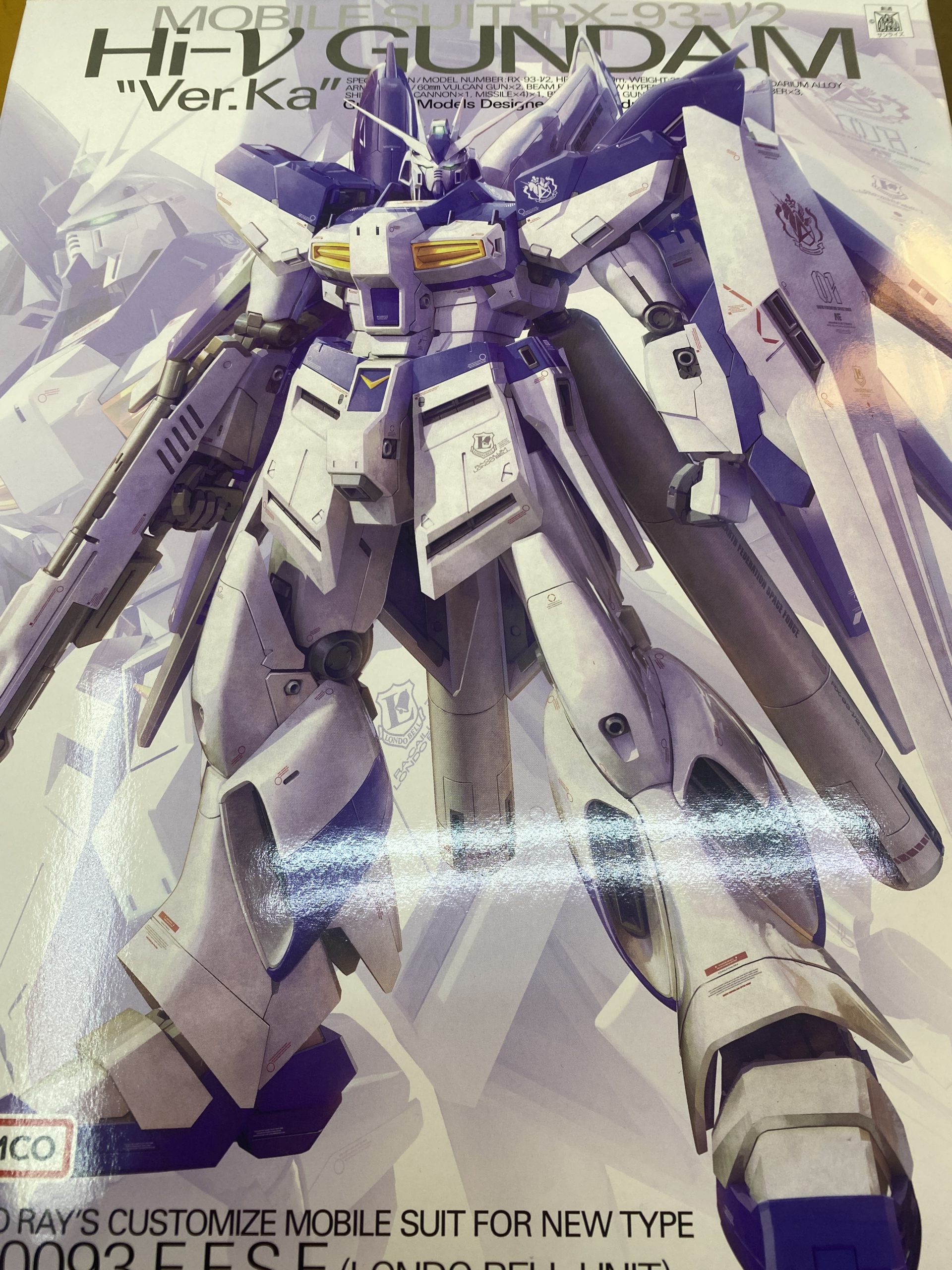 1/100 MG RX-93-ν2 Hi-νガンダム Ver.Ka 