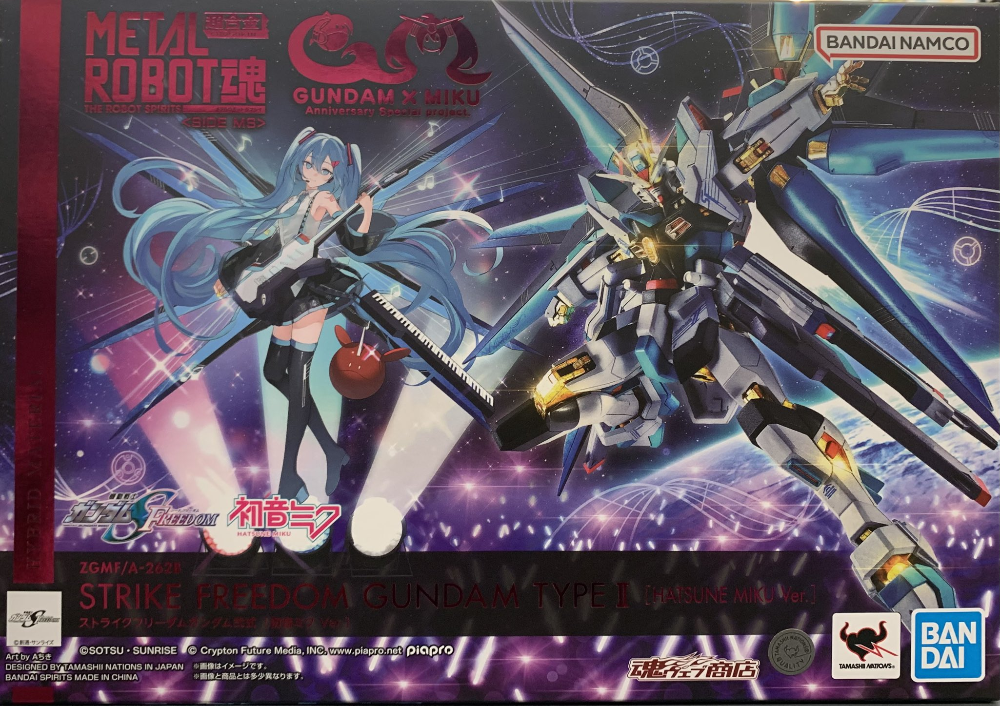<strong>METAL ROBOT魂 ＜SIDE MS＞ ストライクフリーダムガンダム弐式 [初音ミク Ver.]</strong>