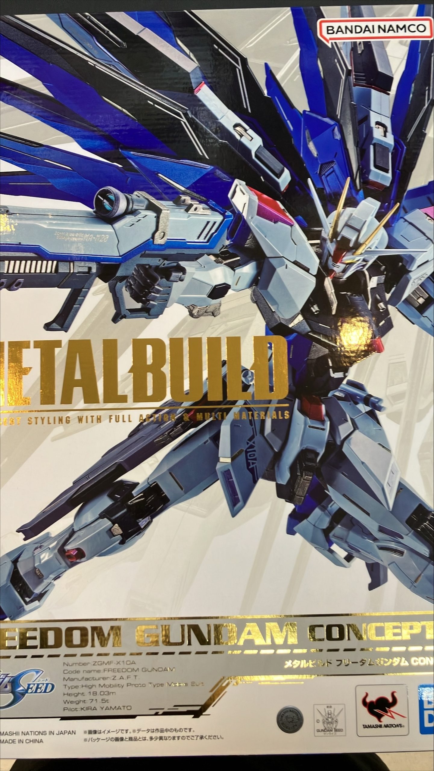 <strong>METAL BUILD フリーダムガンダム CONCEPT 2</strong>