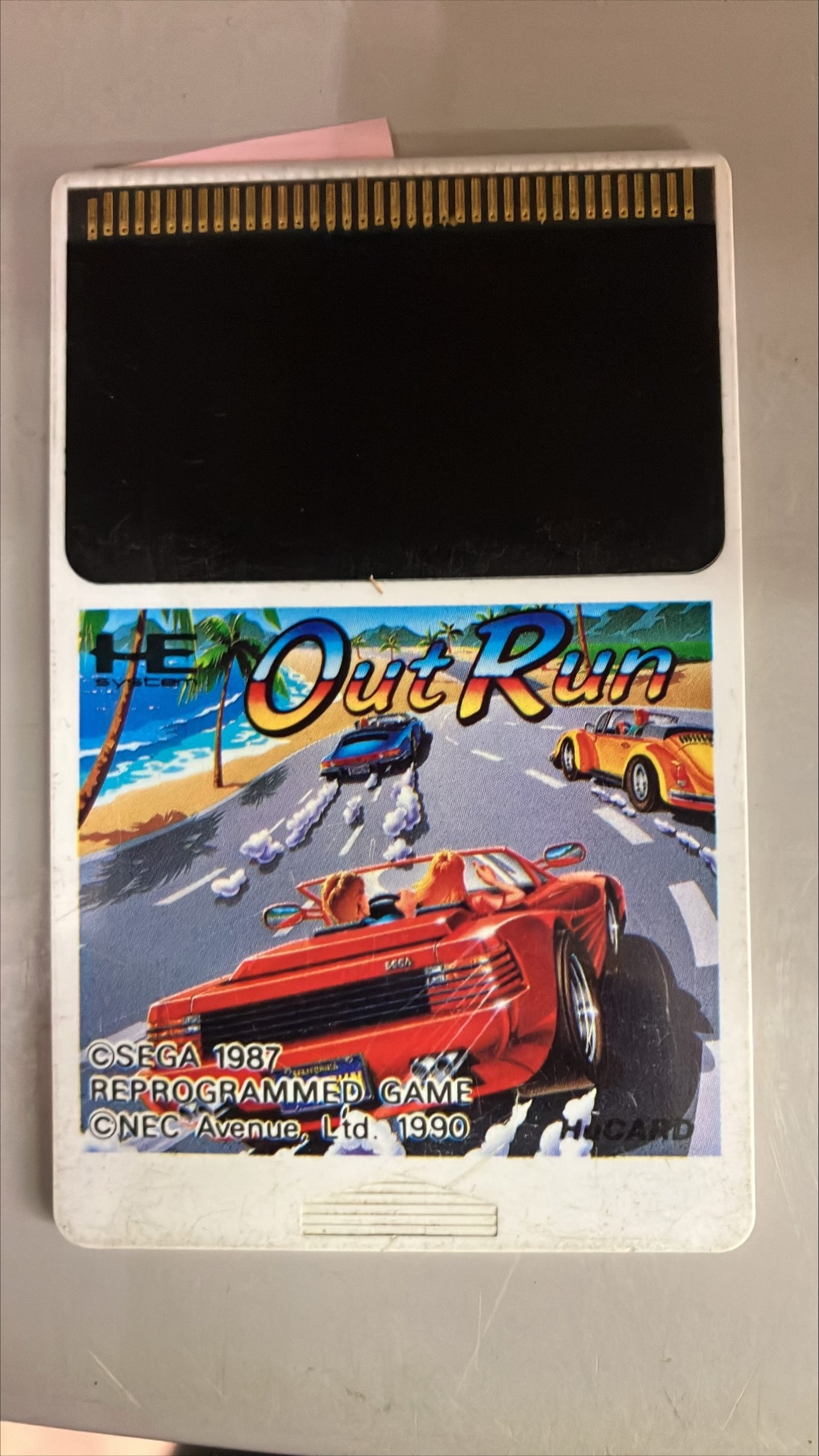 【PCエンジン-Huカード】アウトラン