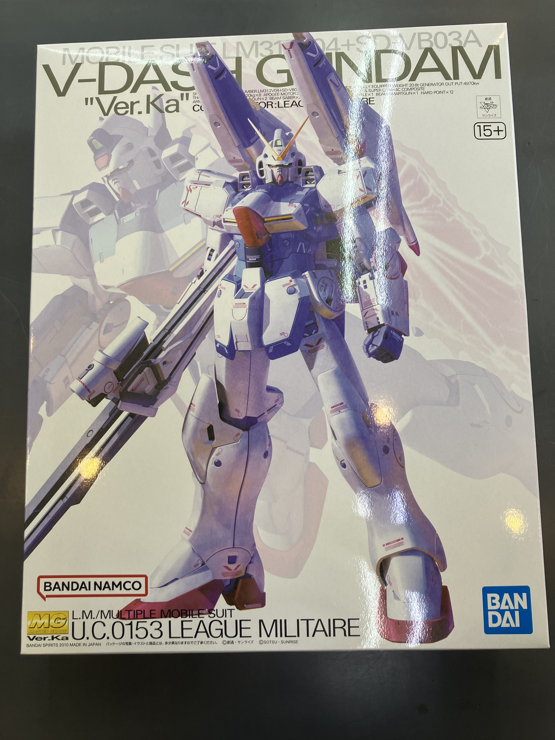 【ガンプラ】1/100 MG Vダッシュガンダム Ver.Ka