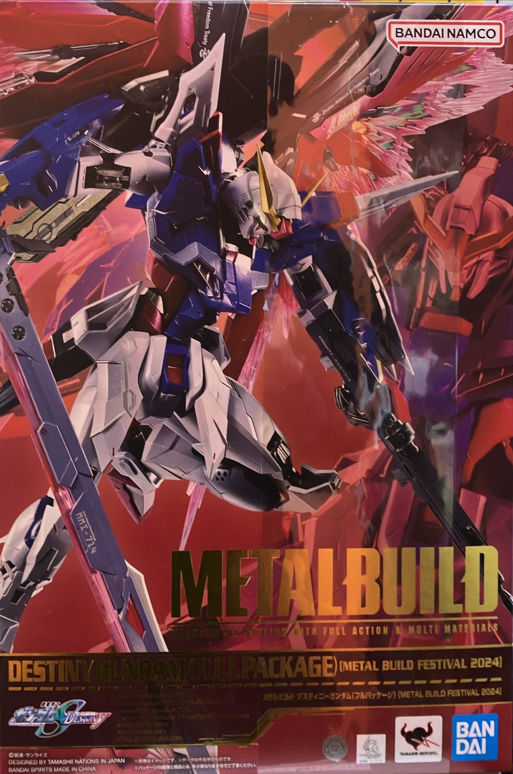 機動戦士ガンダムSEED METAL BUILD ジャスティスガンダム METAL BUILD 