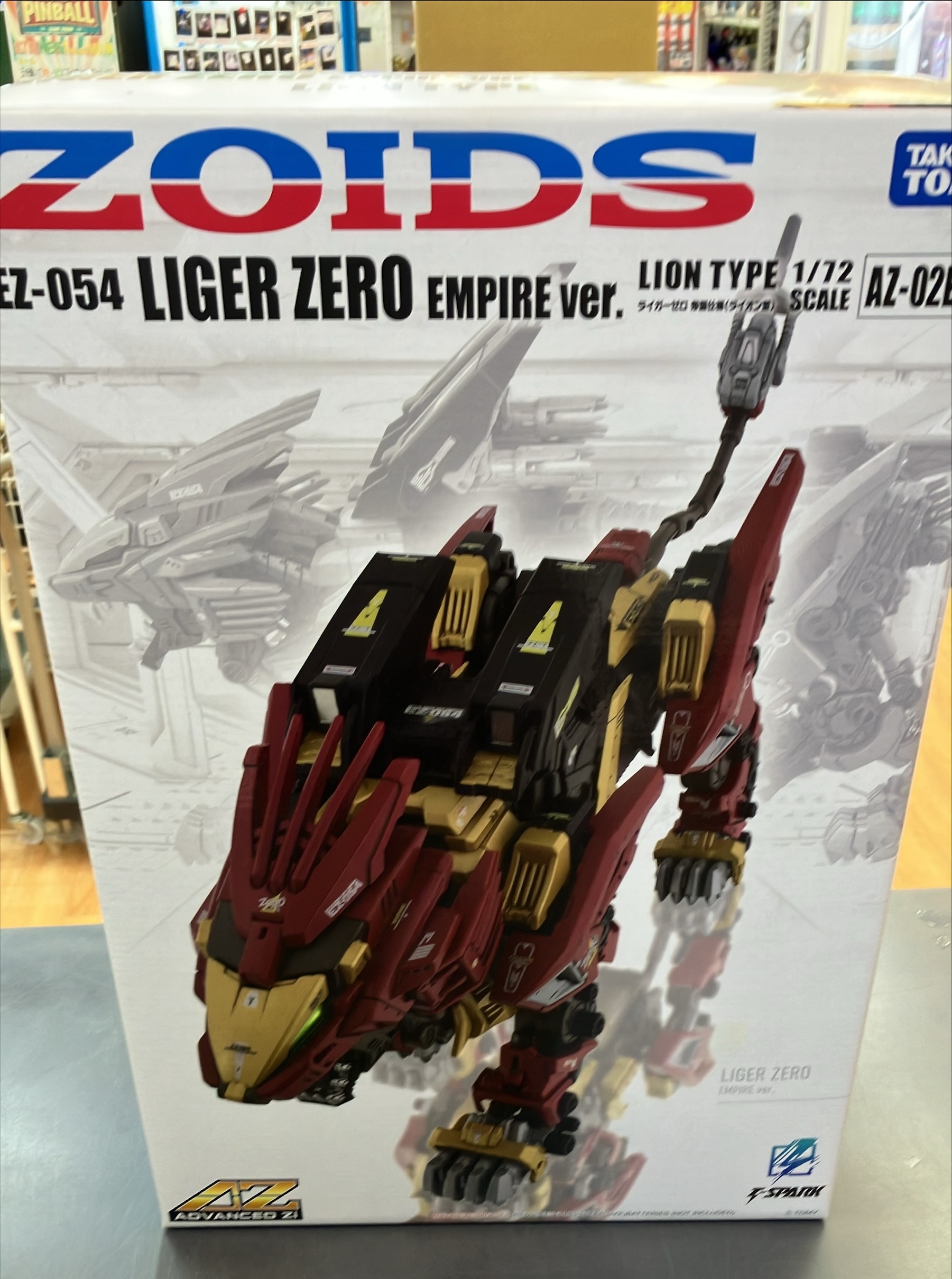 1/72 AZ-02EX2 ライガーゼロ 帝国仕様 