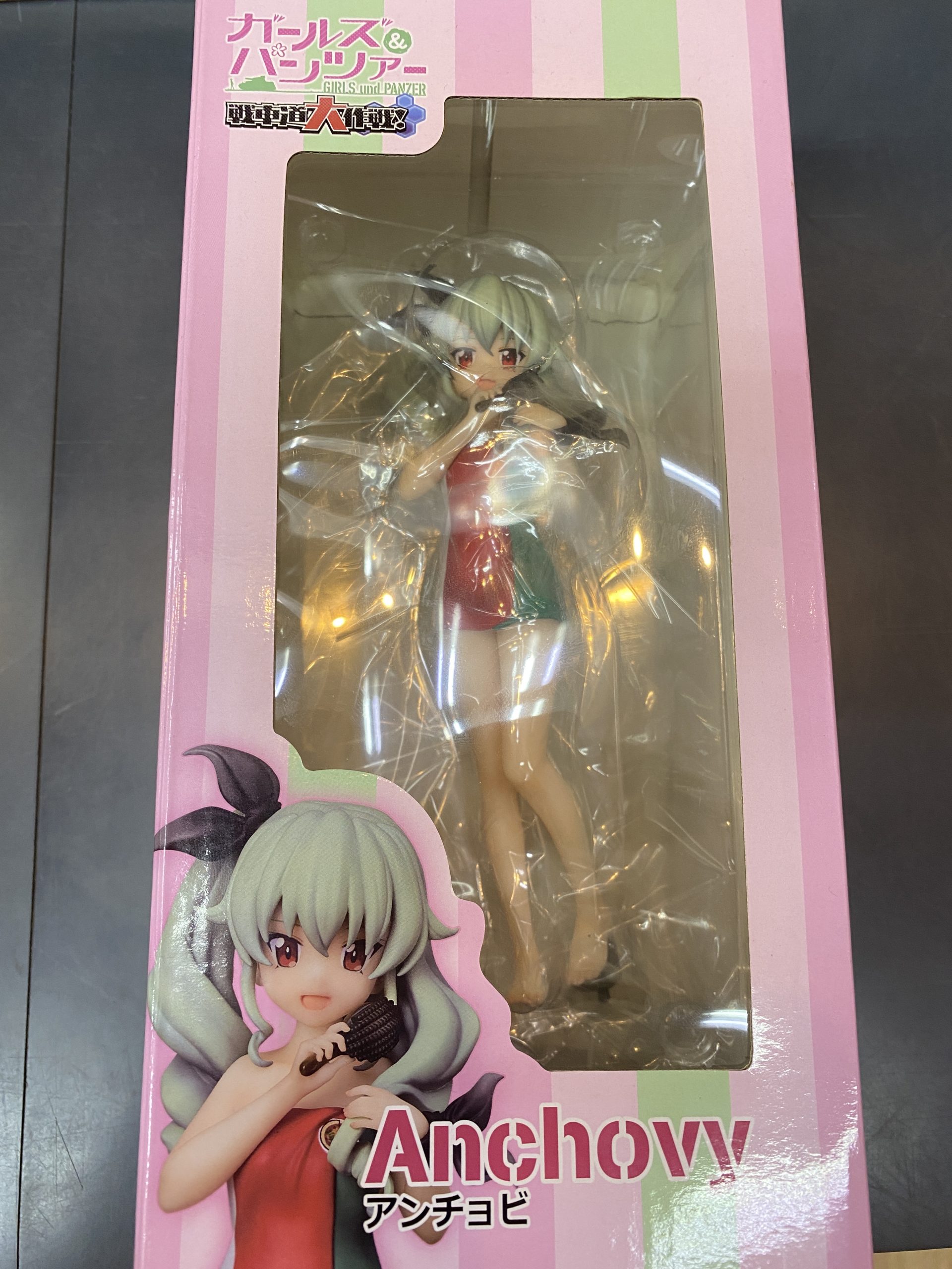 アンチョビ 「ガールズ＆パンツァー 戦車道大作戦!」 PVC＆ABS製塗装済み完成品