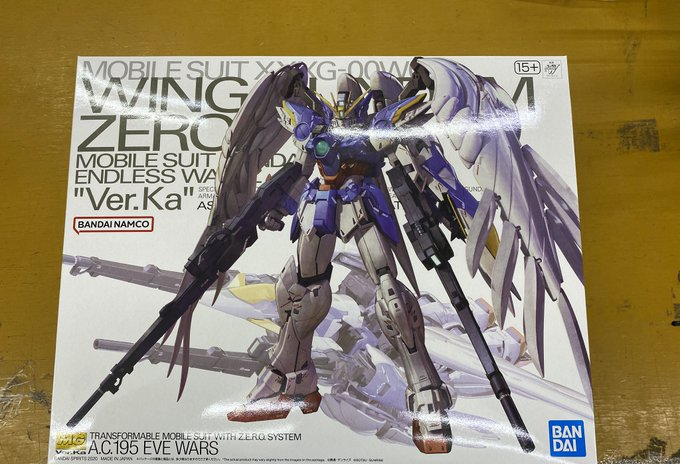  MG 1/100 新機動戦記ガンダムW Endless Waltz ウイングガンダムゼロEW Ver.Ka