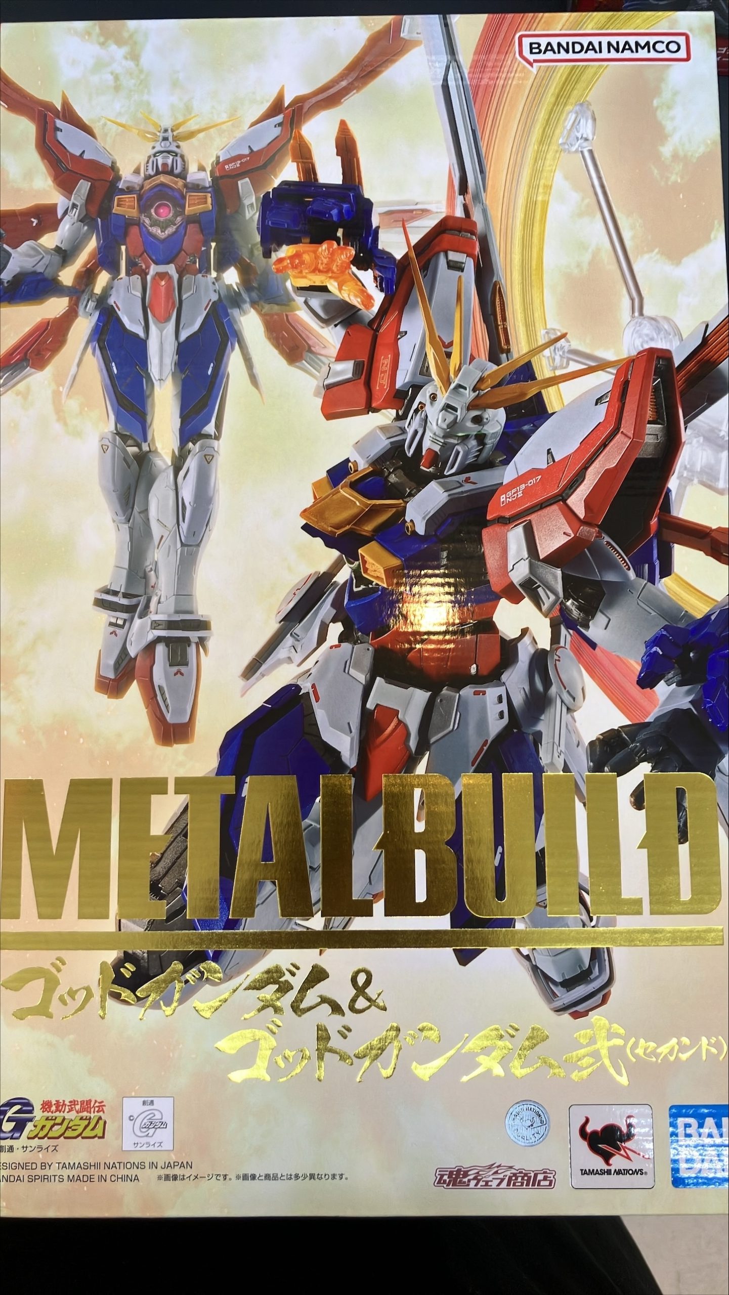 METAL BUILD ゴッドガンダム＆ゴッドガンダム弐(セカンド) 「機動武 