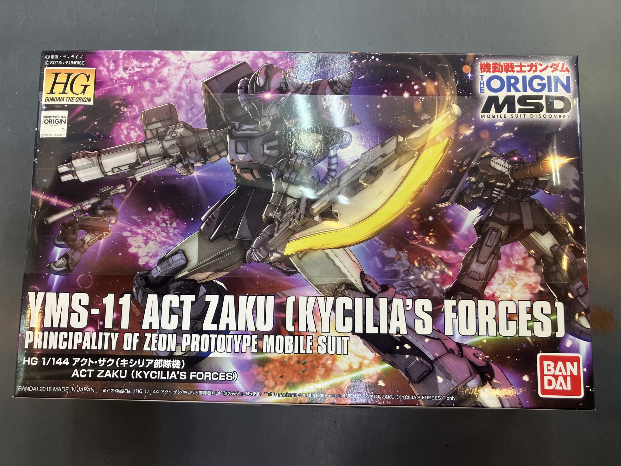 HG MS-11 アクト・ザク(キシリア部隊機)