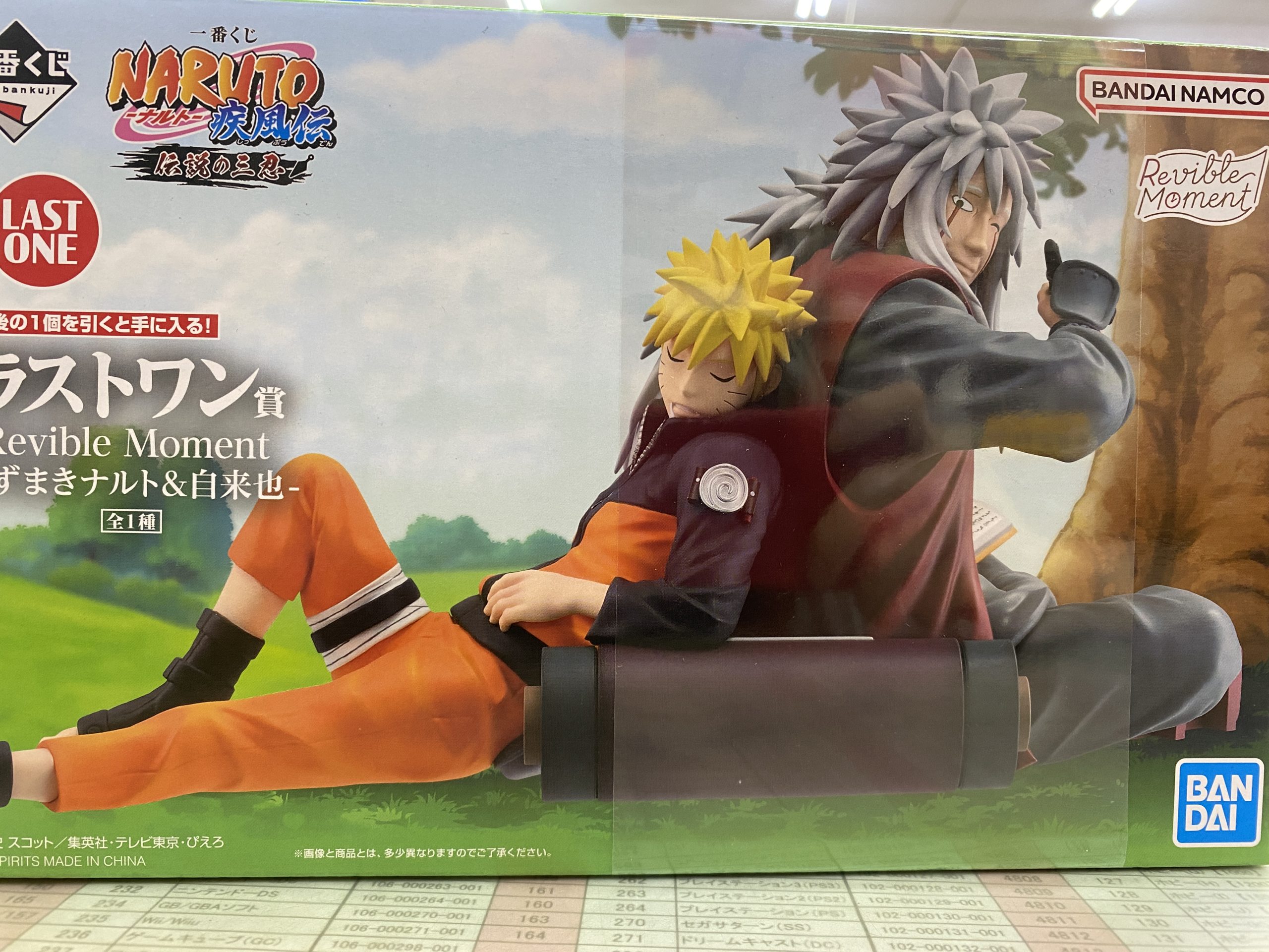 うずまきナルト＆自来也 「一番くじ NARUTO-ナルト- 疾風伝 伝説の三忍」 Revible Moment ラストワン賞 フィギュア