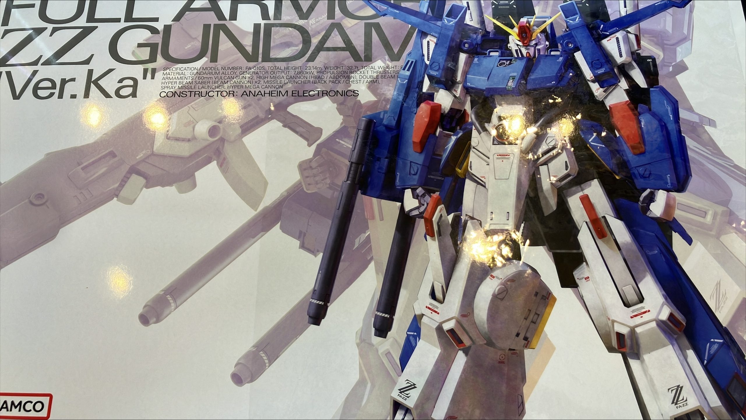 1/100 MG フルアーマーZZガンダム Ver.Ka