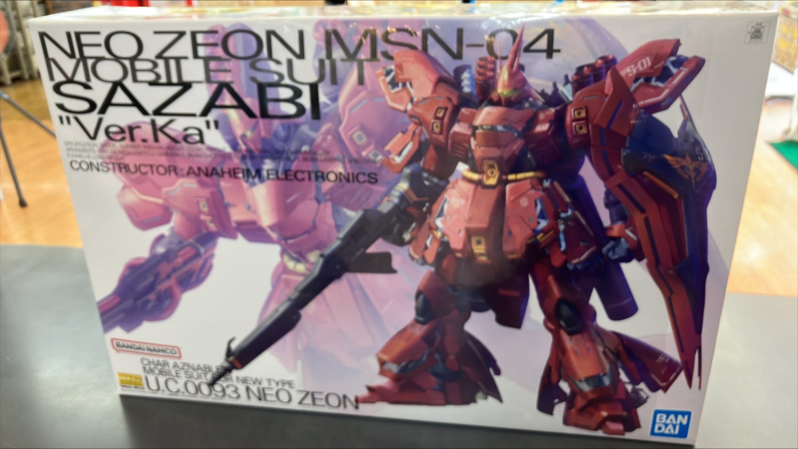 <strong>MG MSN-04 サザビー Ver.Ka</strong>