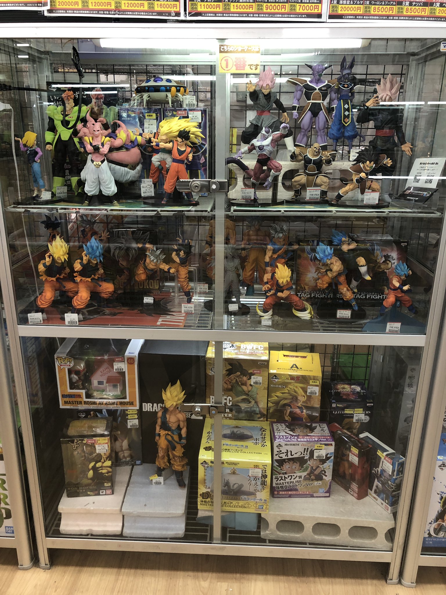 ドラゴンボール フィギュアセットまとめ売り　値下げ　ショーケース相談下さい ドラゴンボールショーケース整頓&一部値段調整しました！ | トレカ