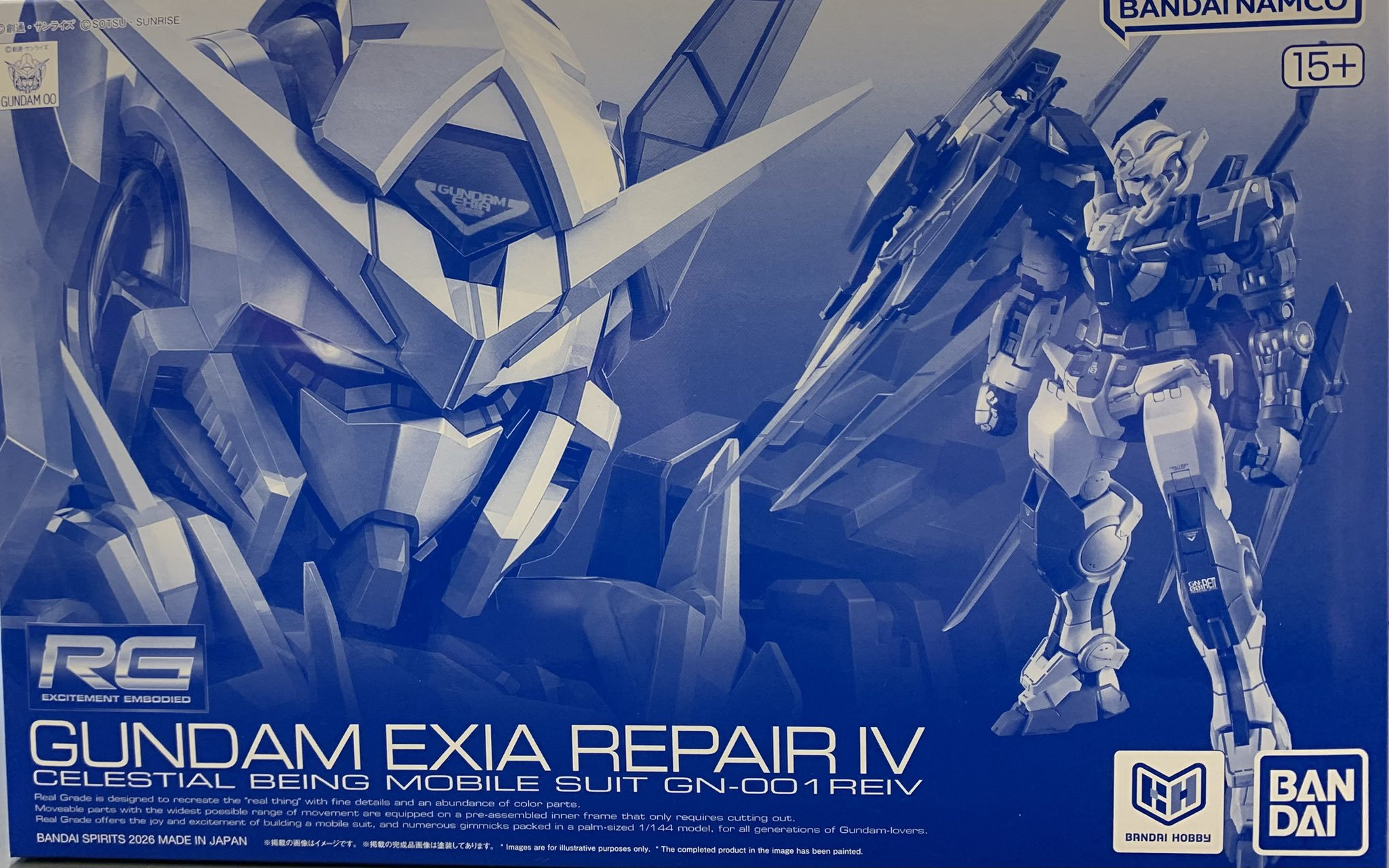 RG 1/144 ガンダムエクシア リペアIV