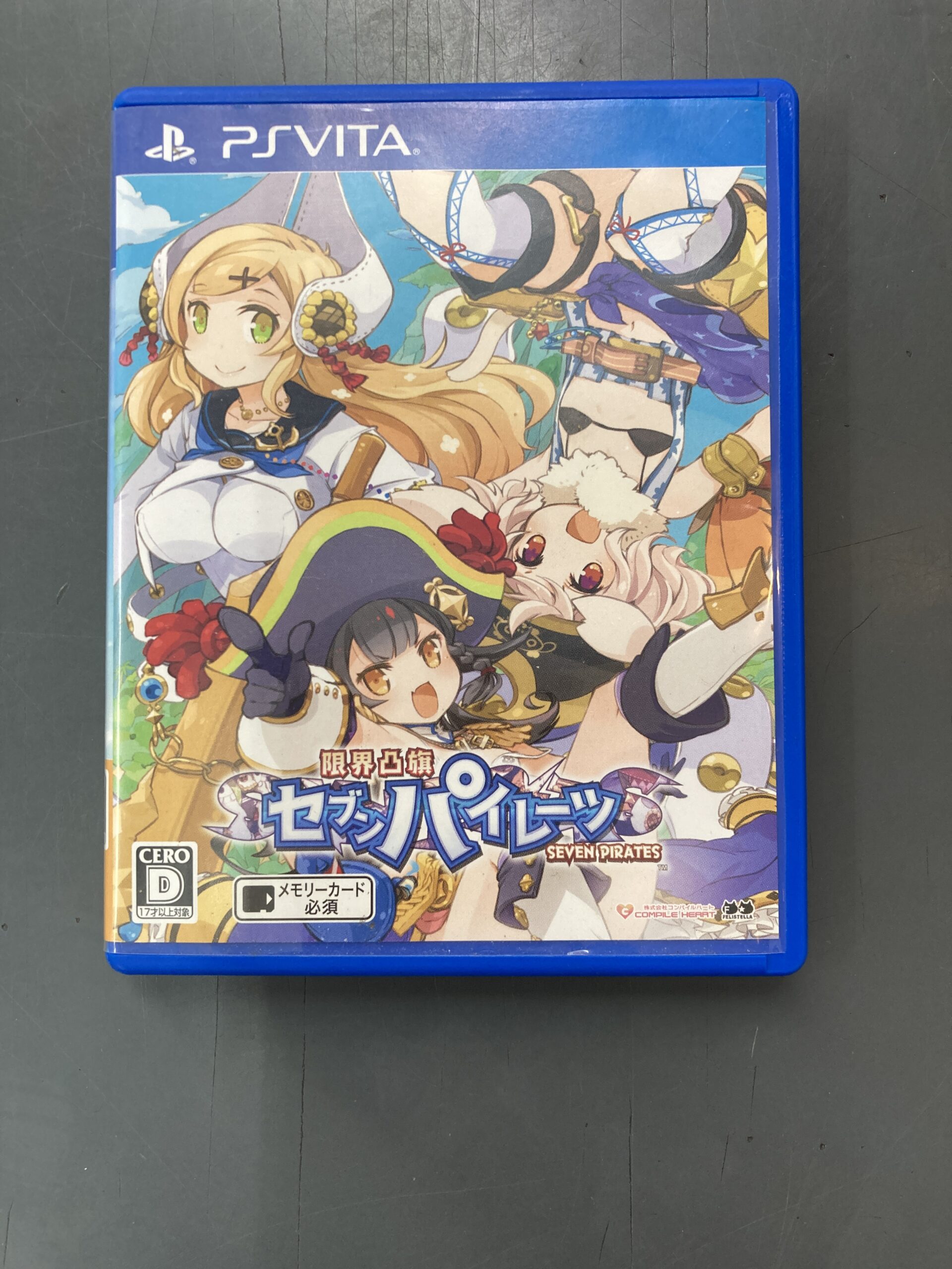 PSVITA　限界凸旗 セブンパイレーツ 