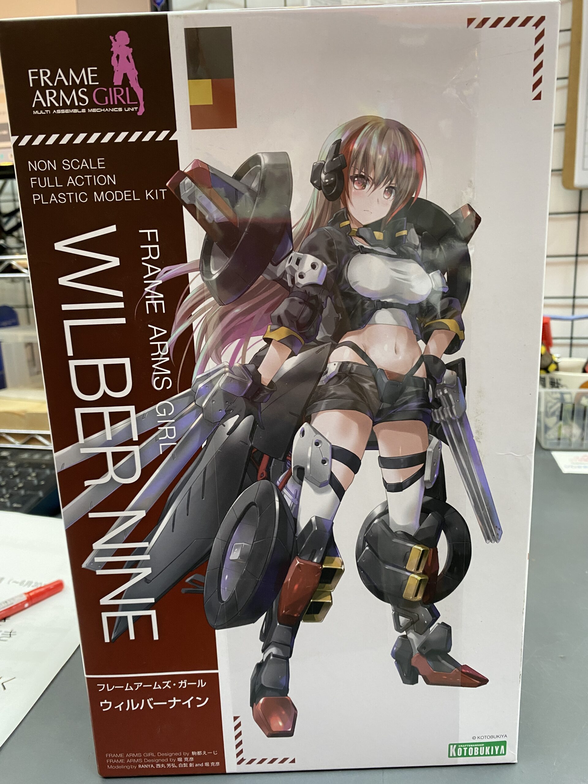 プラモデル　ウィルバーナイン 「フレームアームズ・ガール」