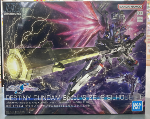 HG デスティニーガンダムSpecII＆ゼウスシルエット 