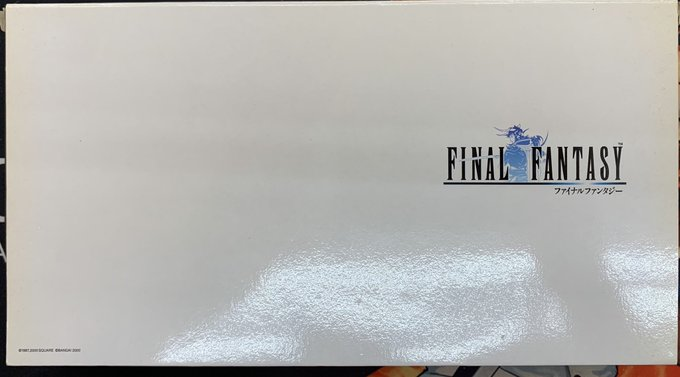 ワンダースワン『ファイナルファンタジー』本体同梱版