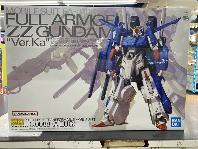 1/100 MG フルアーマーZZガンダム Ver.Ka 「機動戦士ガンダムZZ」