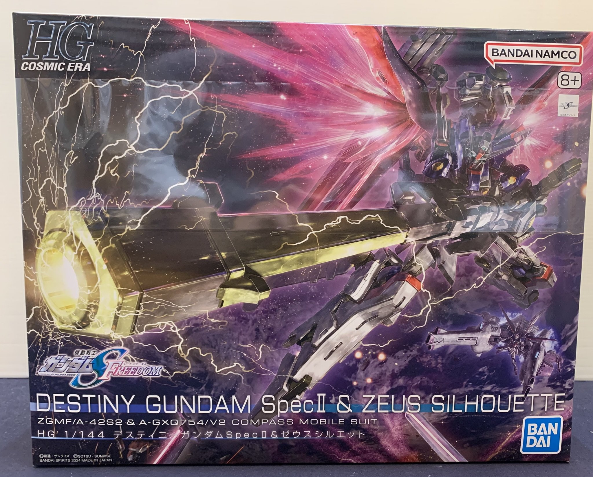 HG デスティニーガンダムSpecII＆ゼウスシルエット