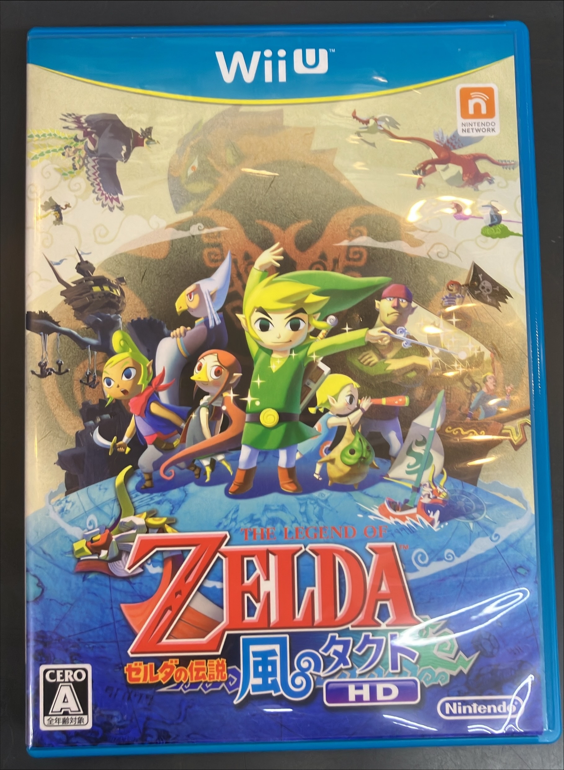 WiiUソフト　ゼルダの伝説 風のタクトHD